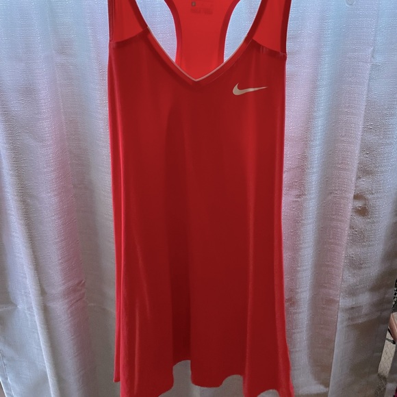 Nike small DRI-FIT coral tennis dress. - Picture 1 of 3